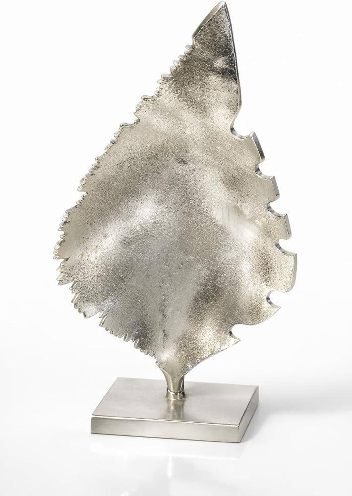 Brushed Silver Botanica on Plinth